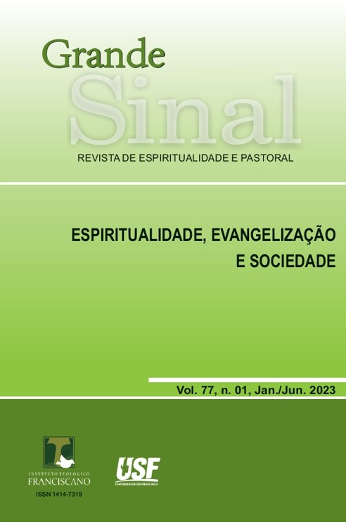 					Visualizar v. 77 n. 01 (2023): ESPIRITUALIDADE, EVANGELIZAÇÃO E SOCIEDADE
				